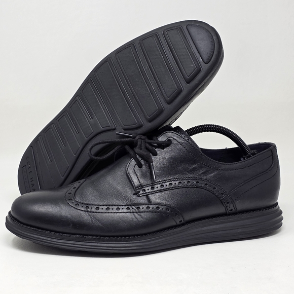 Cole Haan Original Grand Wingtip Oxford Dress Shoes Leather Mens Size 10M C27984 - Picture 1 of 12